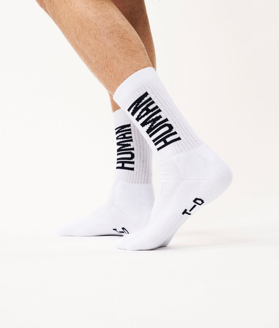 Human socks | white