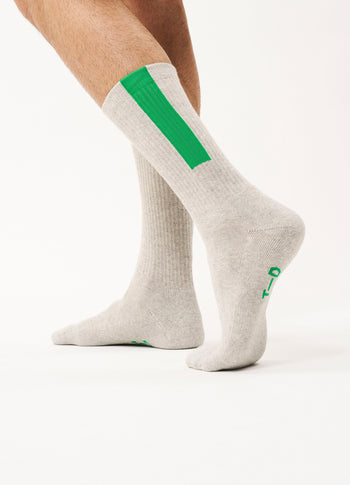 Jaden socks | light grey melee