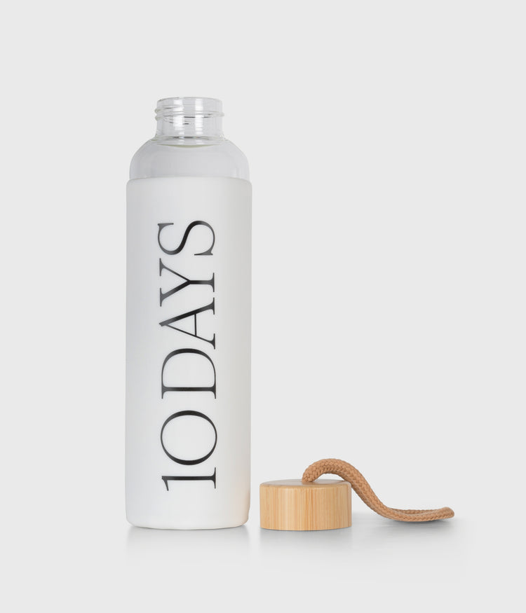 water bottle | white