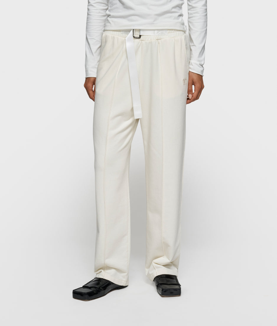 belt jogger | pearl