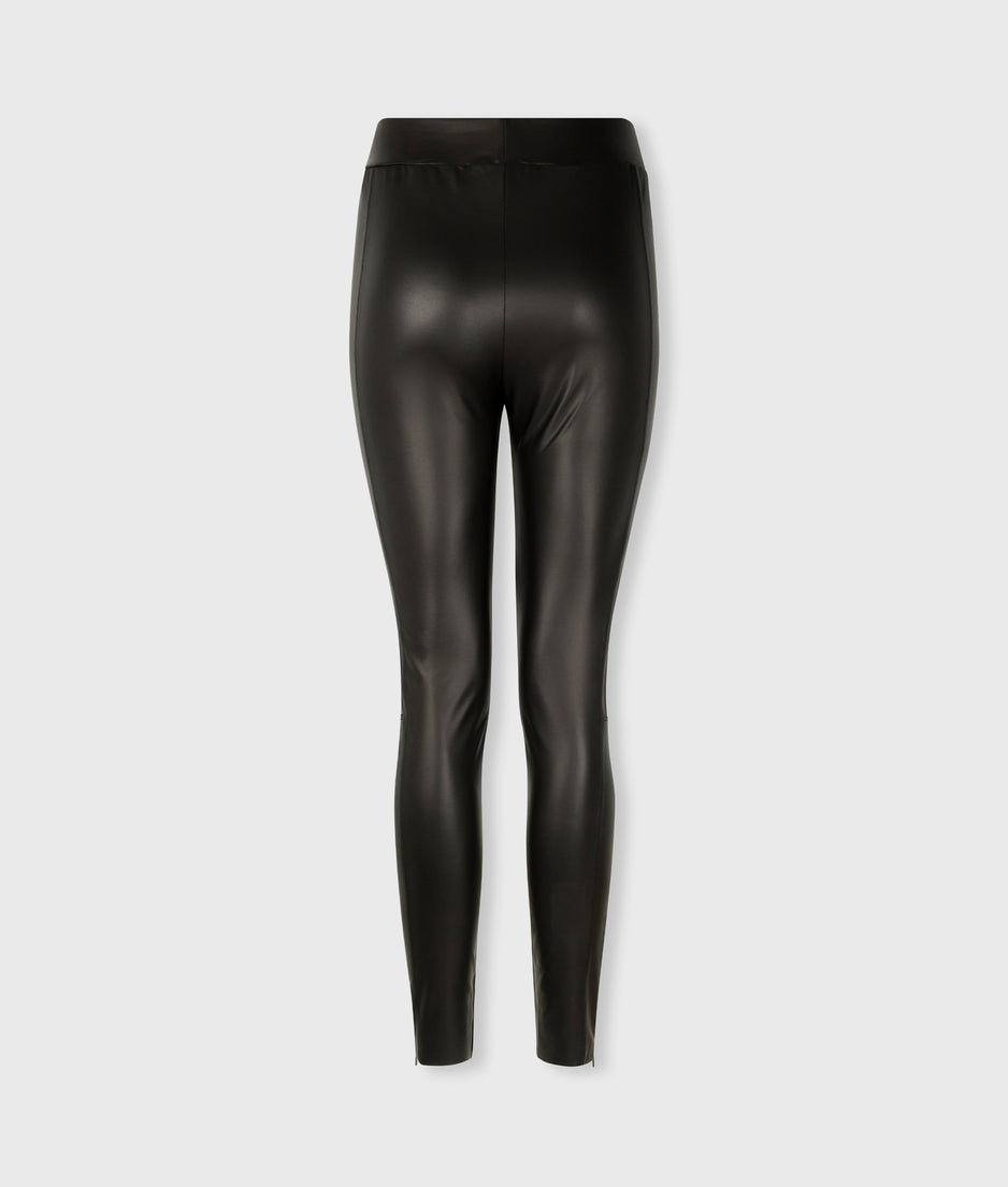 THE ZIPPER LEGGINGS | black