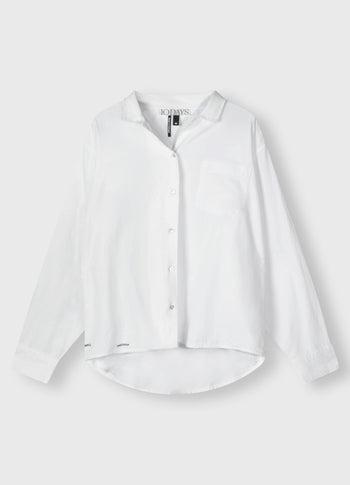 THE PIQUE SHIRT | white