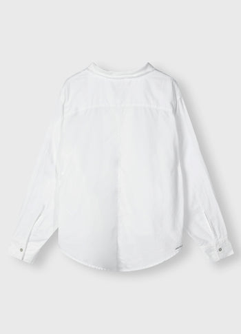 THE PIQUE SHIRT | white