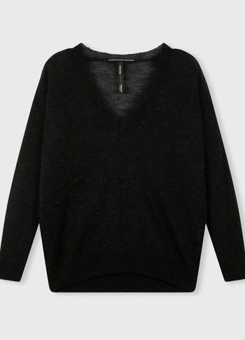 THE THIN SWEATER | black