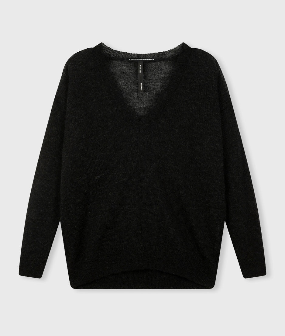 THE THIN SWEATER | black