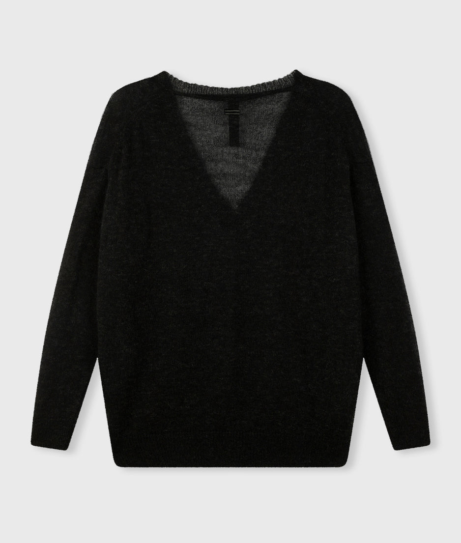 THE THIN SWEATER | black