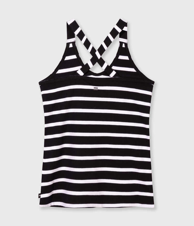 THE WRAPPER STRIPE | black/white