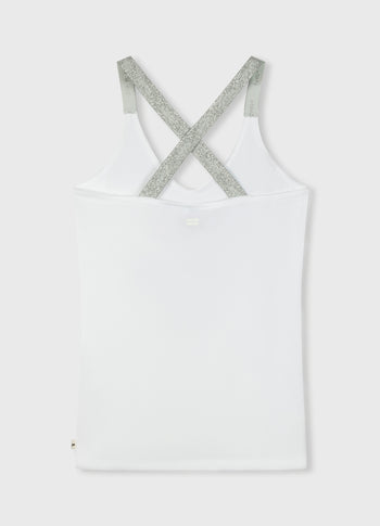 THE WRAPPER LUREX | white