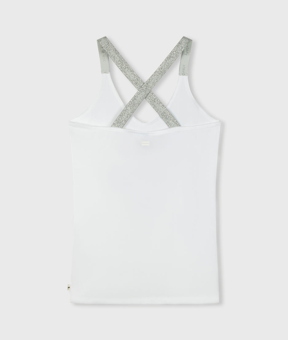 THE WRAPPER LUREX | white