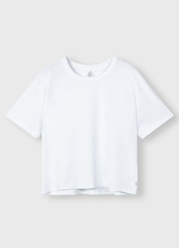 THE THICK COTTON TEE | white