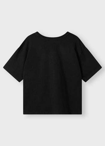 THE THICK COTTON TEE | black