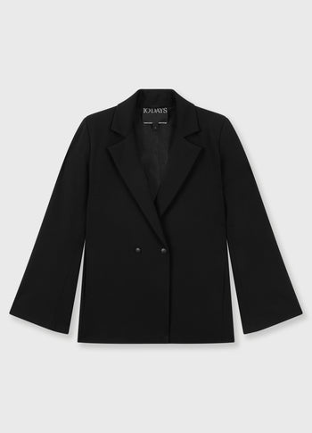 The Boardroom Blazer | black