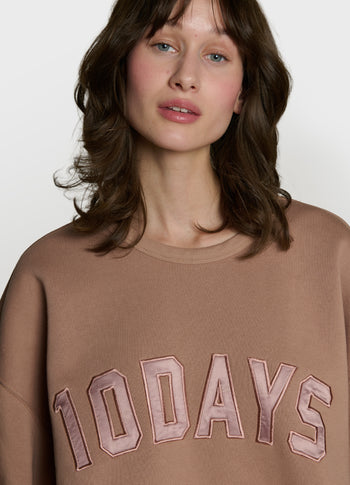statement sweater | light fudge