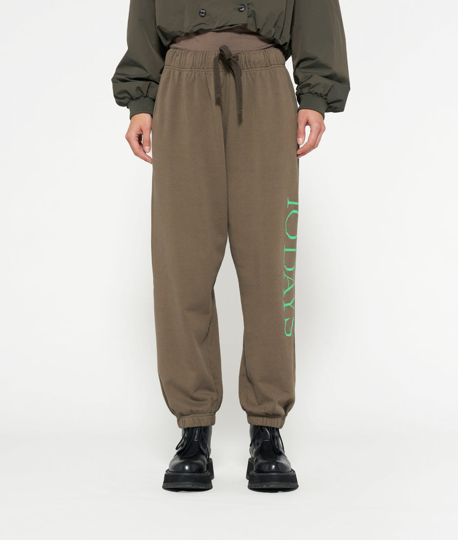 Bar jogger fleece | dark moss