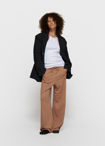 tank top rib spray | white