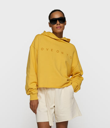 statement love hoodie | mango