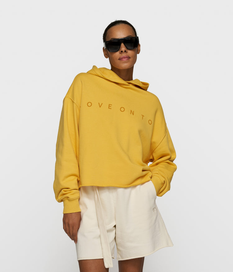 statement love hoodie | mango