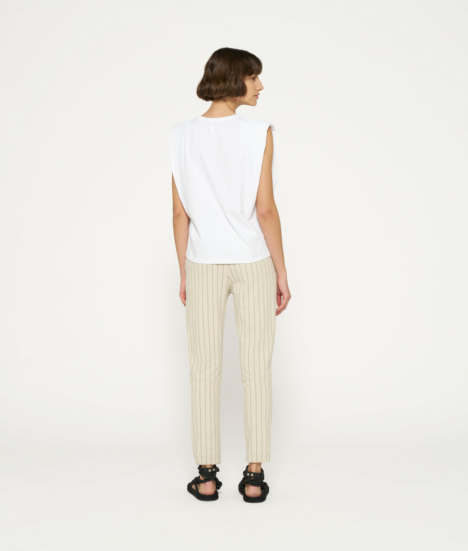 padded proud tee | white