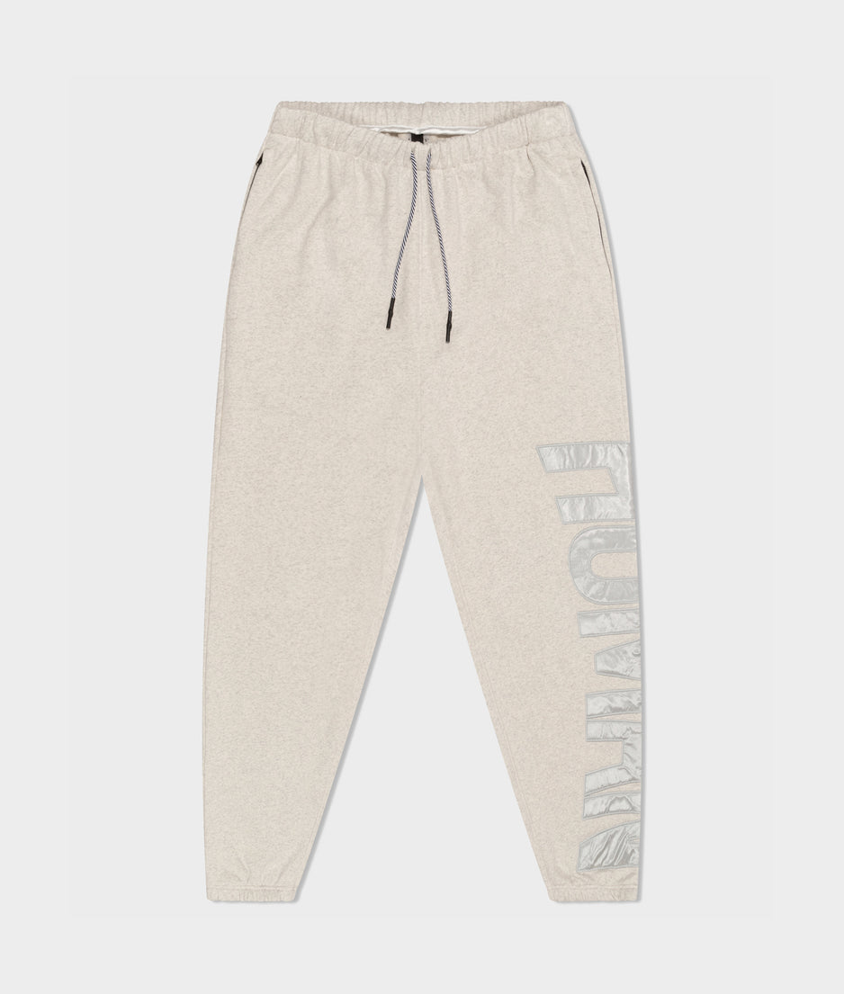 Chris fleece jogger | soft white melee