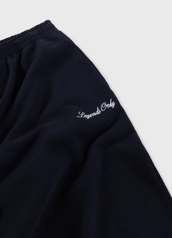 straight jogger | dark blue