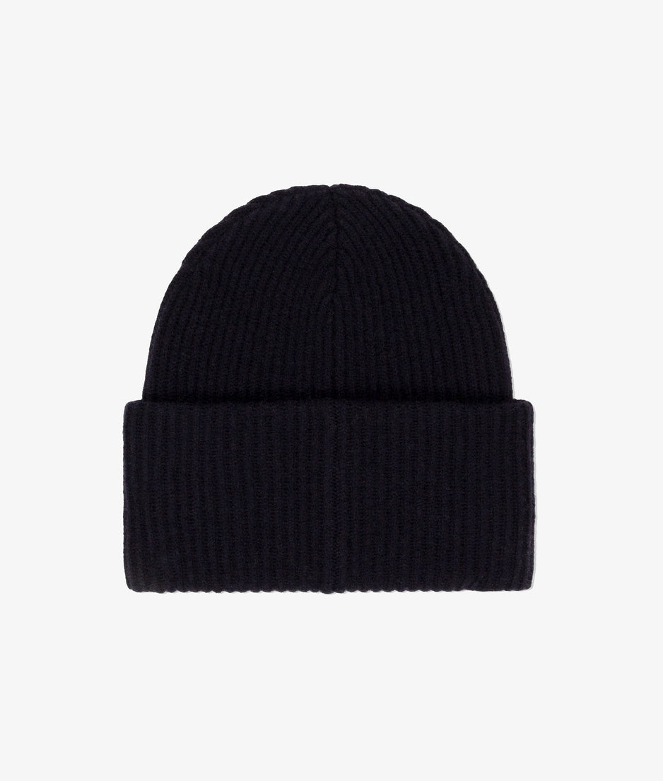 Tate wool beanie | dark blue