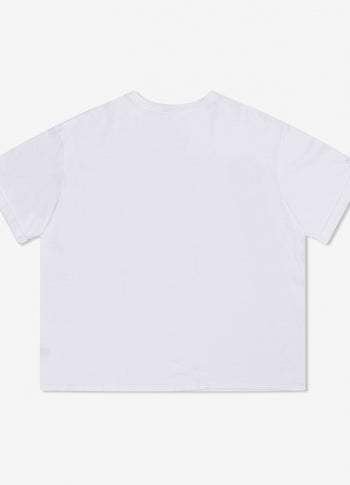 Andy heavy jersey tee | white