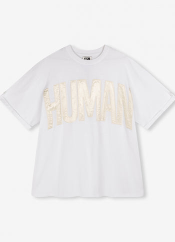 Andy heavy jersey tee | white