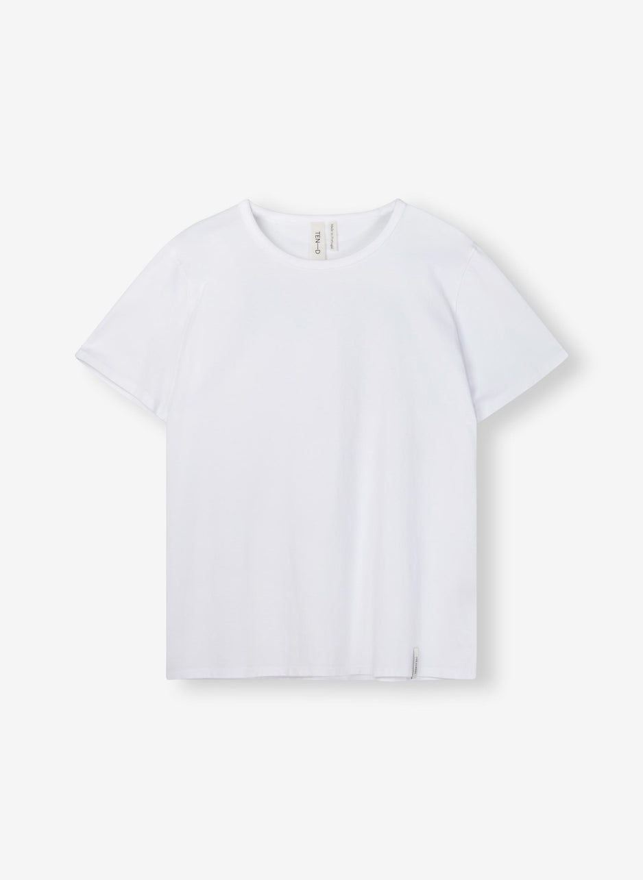 Vince cotton tee | white