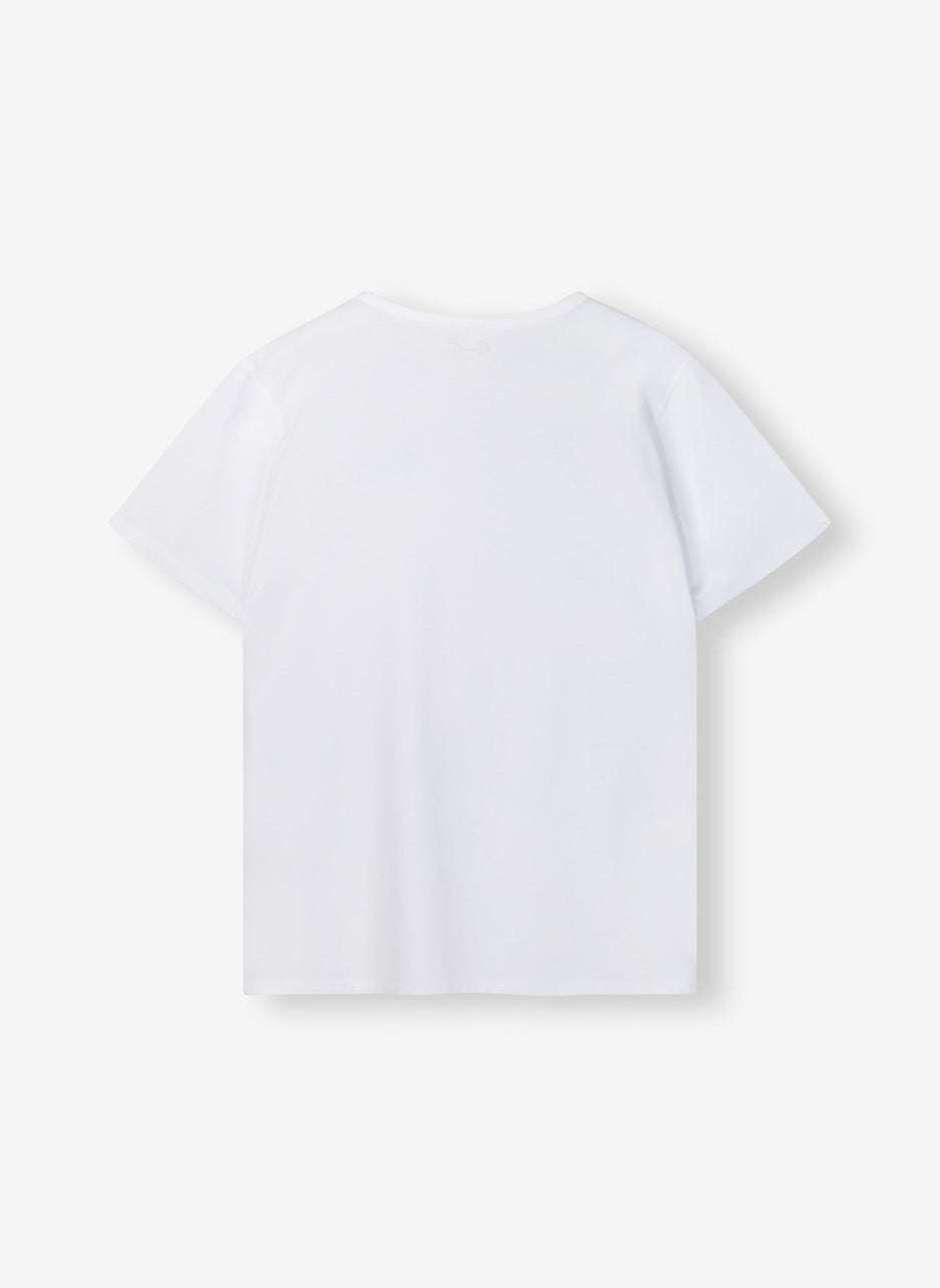 Vince cotton tee | white