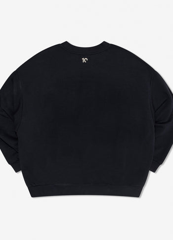 Human fleece sweater | dark blue