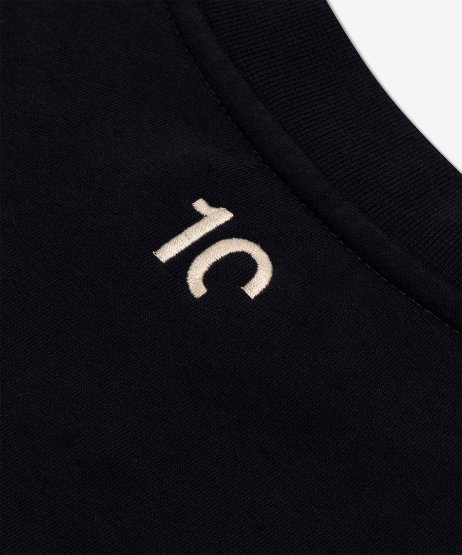 Human fleece sweater | dark blue