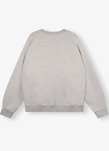 Human fleece sweater | light grey melee