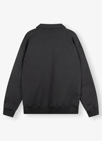 Ace zip sweater | dark blue
