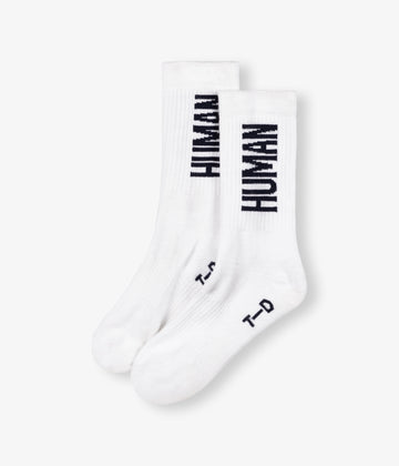 Human socks | white