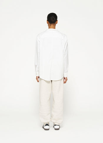 THE PIQUE SHIRT | white