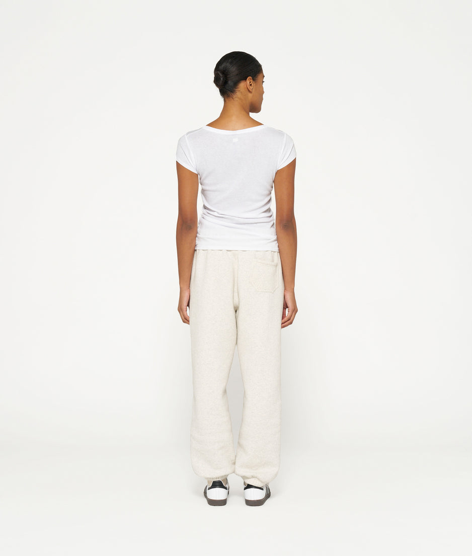 THE SLIM FIT TEE | white