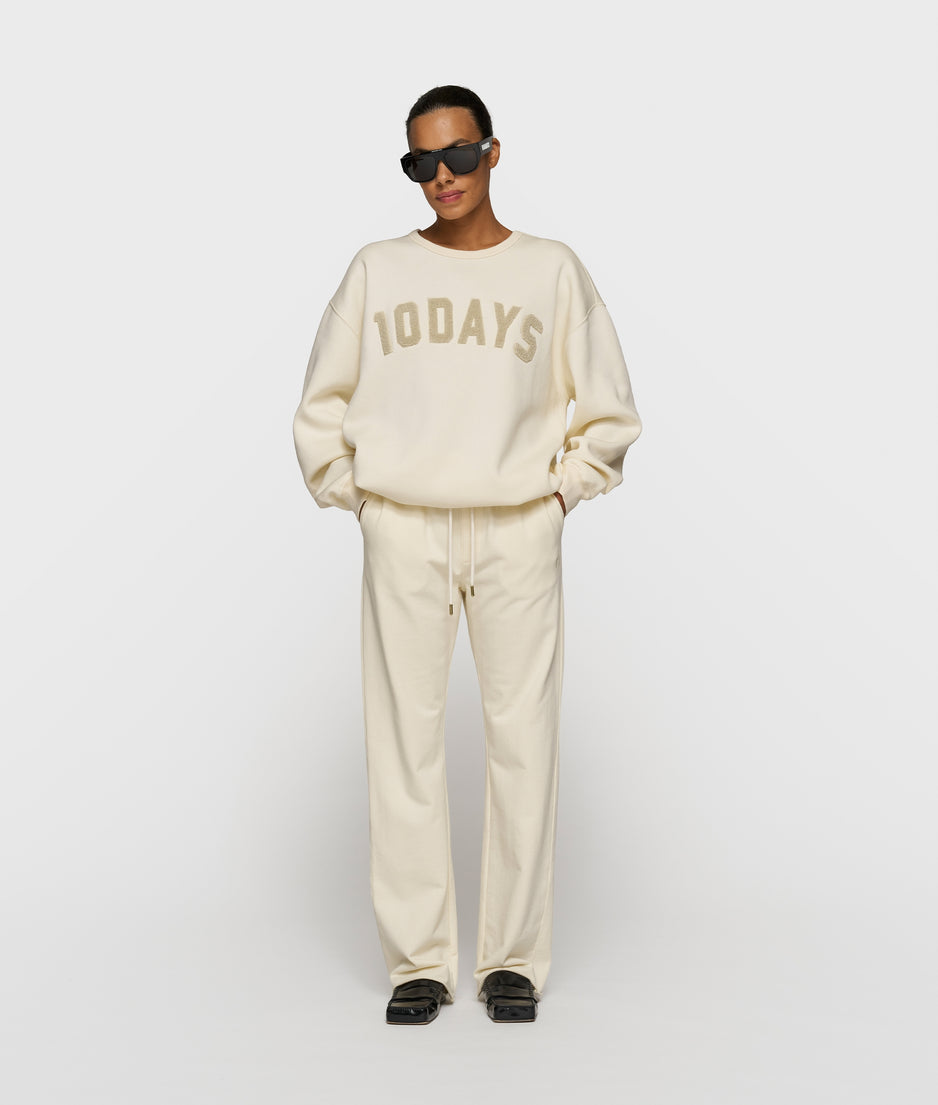 statement sweater | soft vanilla