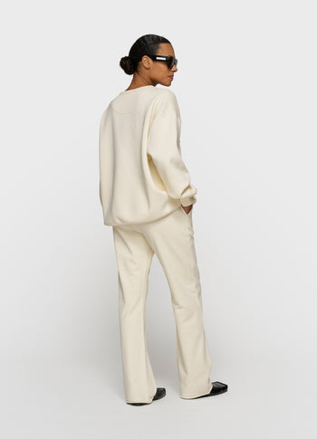 statement sweater | soft vanilla