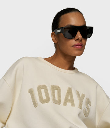 statement sweater | soft vanilla