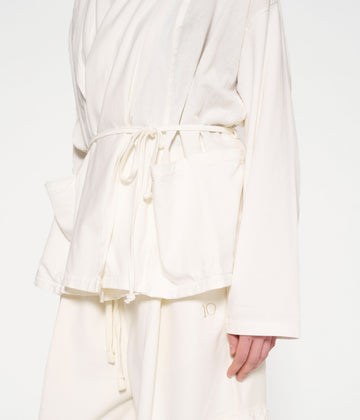 wellness jacket | ecru