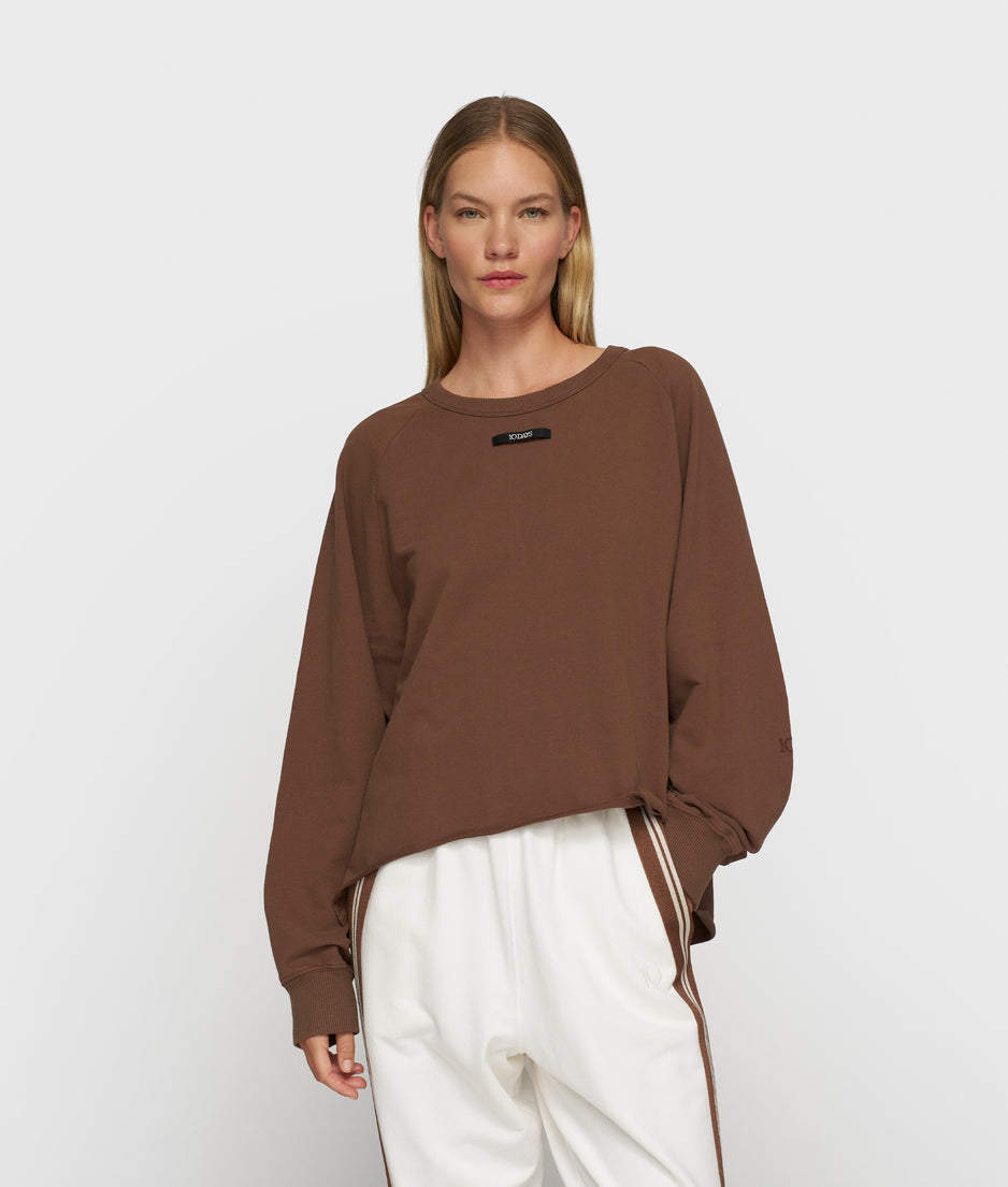 LA sweater | truffle