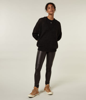 THE BIKER LEGGINGS | black