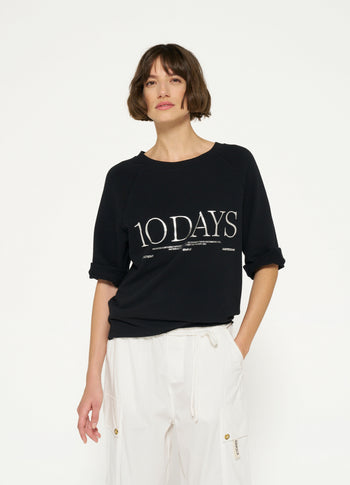 beach sweater 10DAYS | black