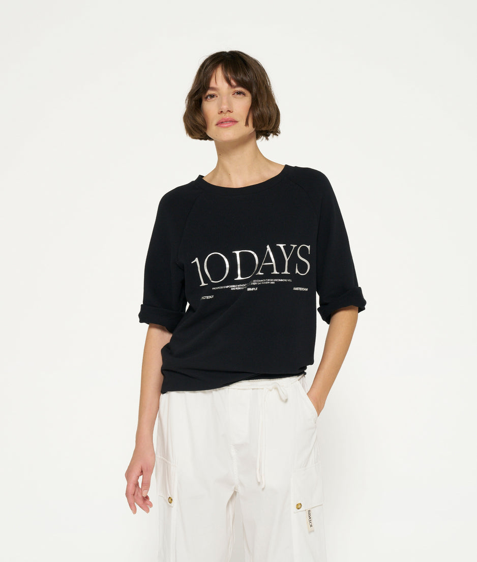beach sweater 10DAYS | black