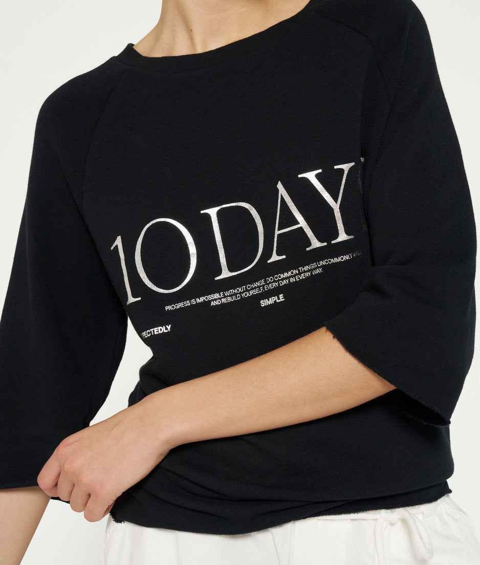 beach sweater 10DAYS | black