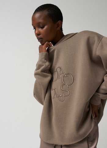 statement hoodie embro | moonrock