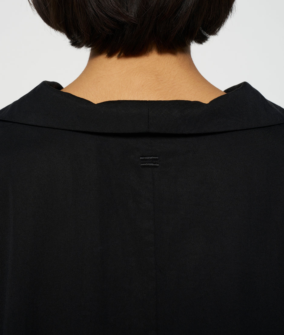 flowy blouse woven | black