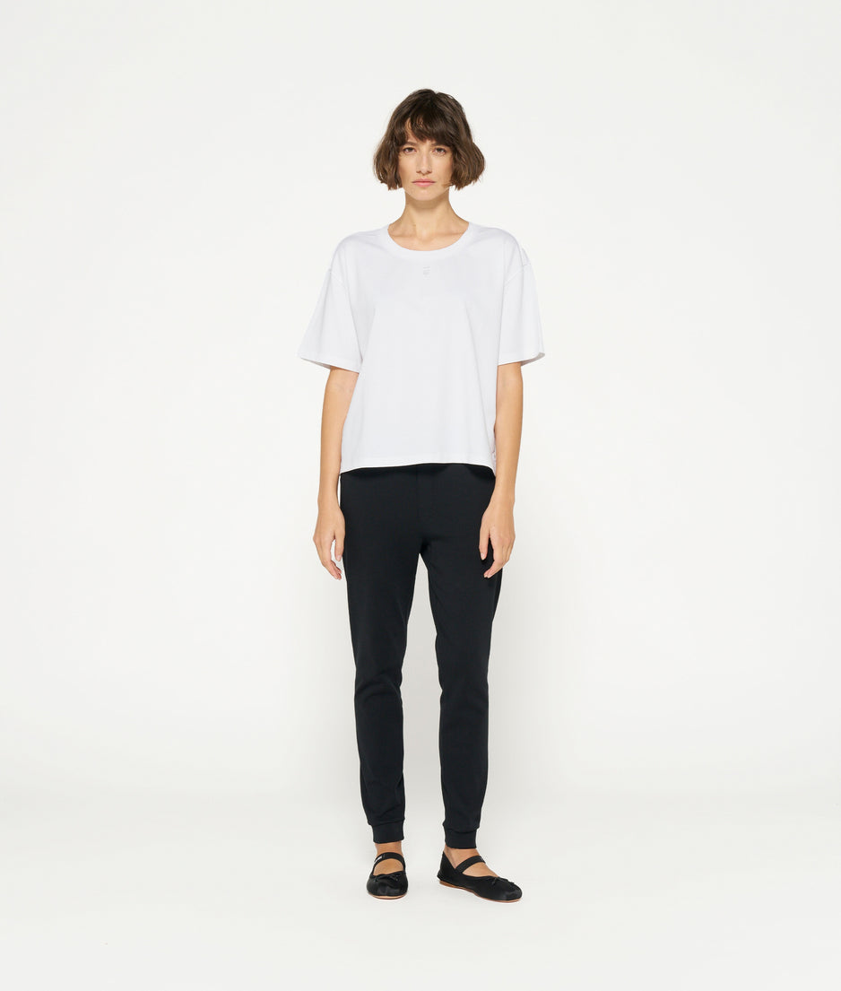 THE THICK COTTON TEE | white