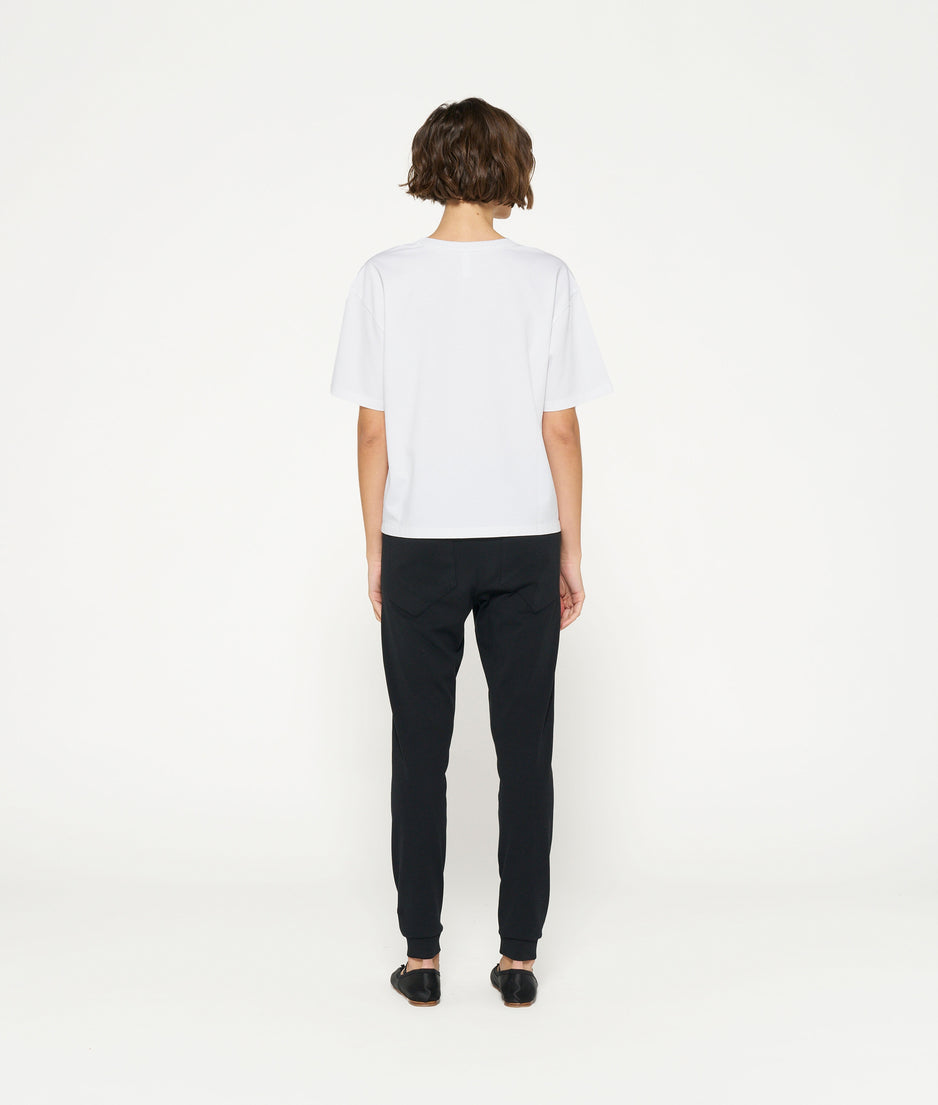 THE THICK COTTON TEE | white