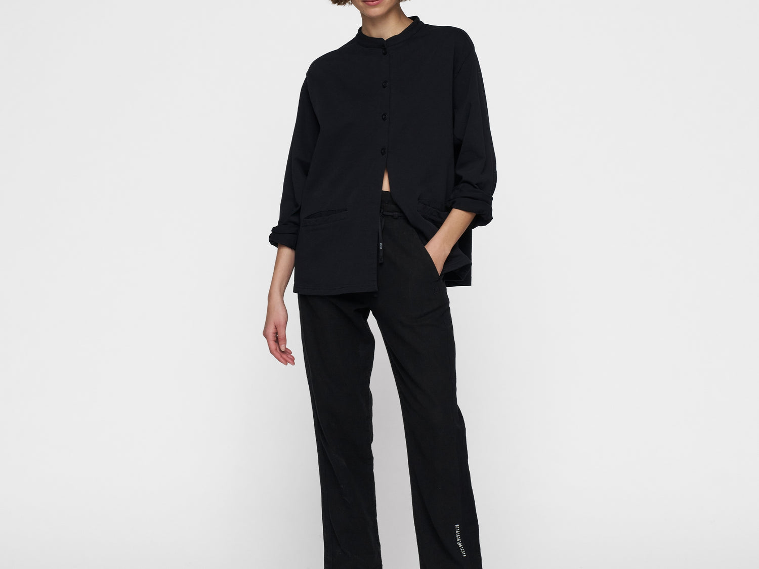 paperbag pants | black